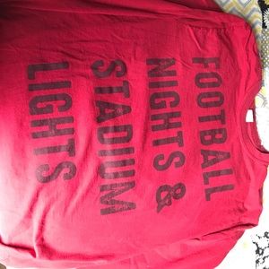 “Football Nights, Stadium Lights” Tee